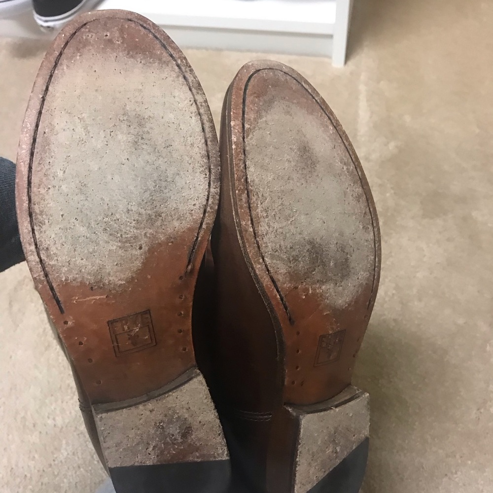 Frye Brown Riding Boots size 8 - Picture 7 of 8